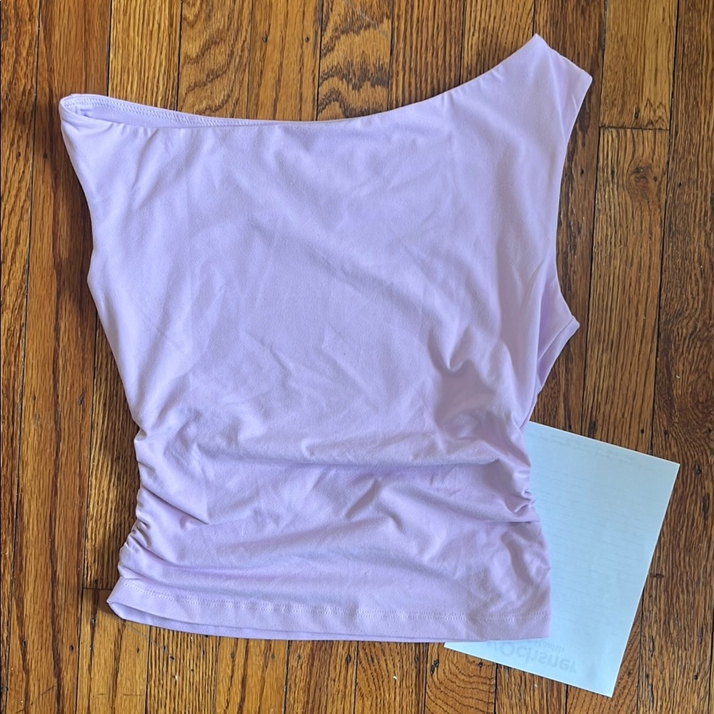 Lavender Off-the-Shoulder Top